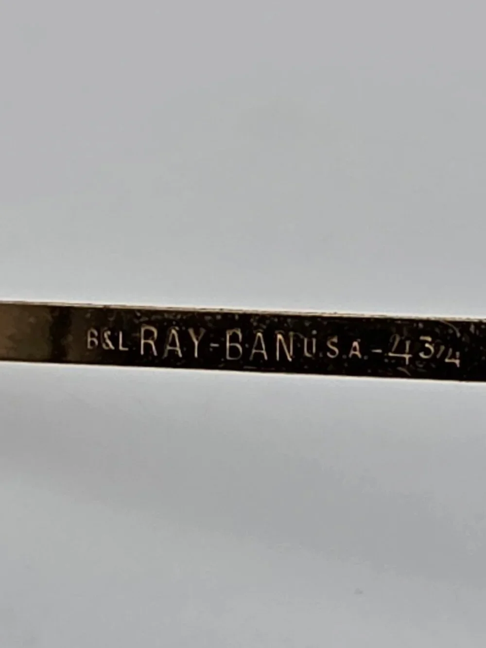 Ray-Ban B&L L1001 Olympian I Bronze-Lite Frame G-15 Glass Lens Sunglasses 62mm